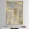 Designart - Geometric Cream Block I - Modern Glam Canvas in Gold Frame